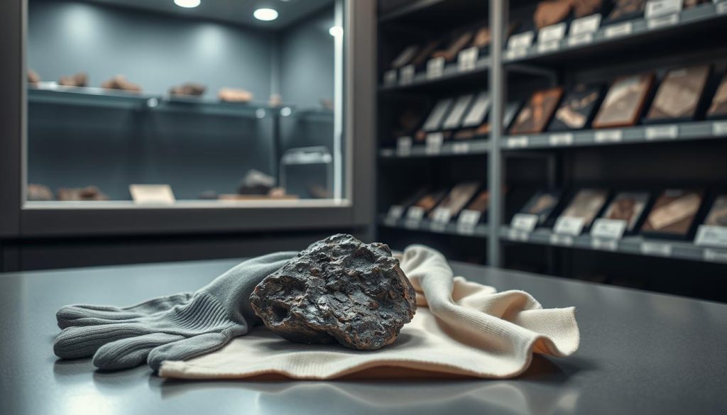 Meteorite handling and storage tips